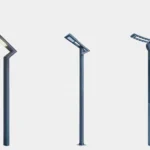 3-5M Aluminum Park-Yard Garden Lights